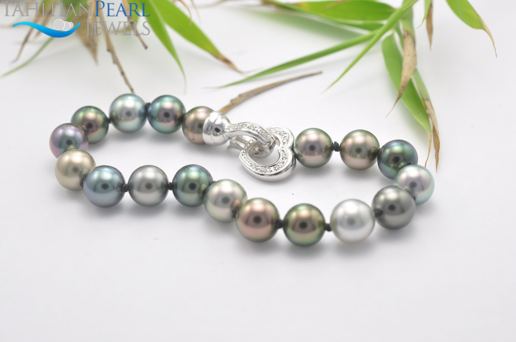 Peacock Pearl Bead Bracelet - Hiwahiwa